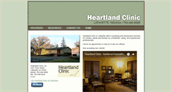 Desktop Screenshot of heartland-clinic.com